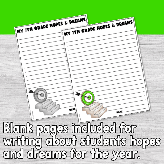 All About Me 7th Grade