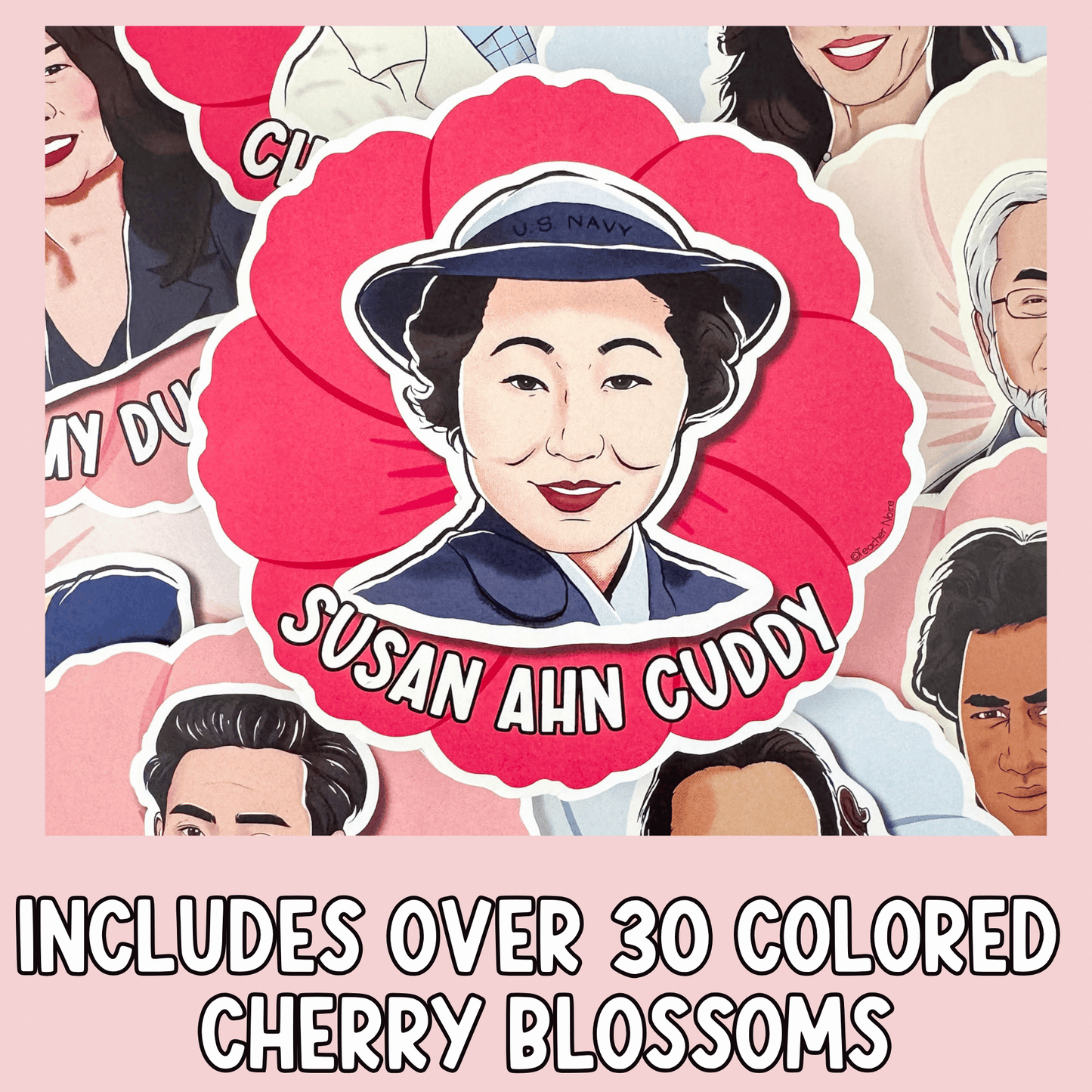 AAPI Asian American Pacific Islander Heritage Month Bulletin Board