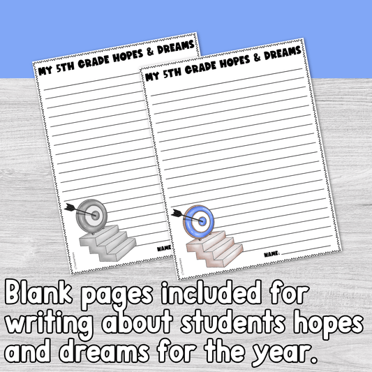 All About Me Craft 5th Grade