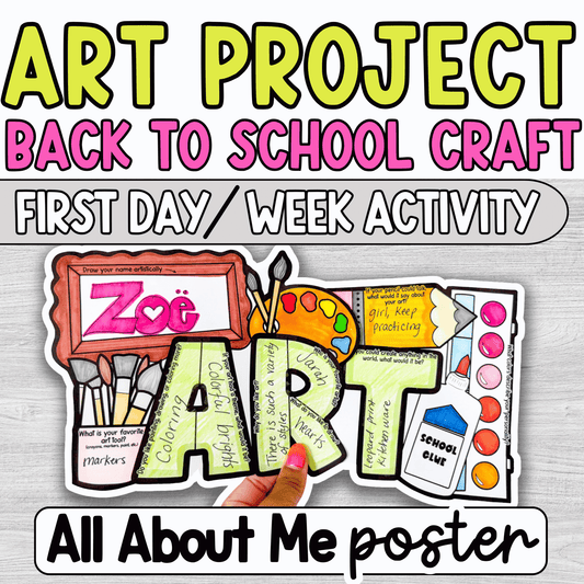 All About Me Art Craft