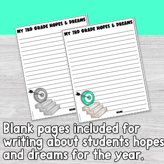 All About Me 3rd Grade