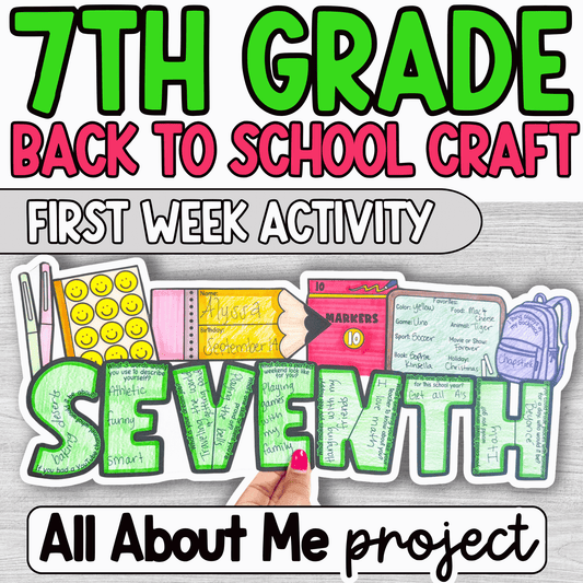 All About Me 7th Grade