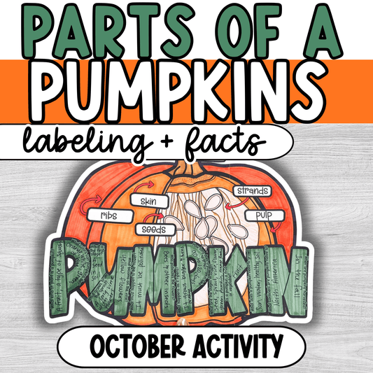 Parts of a Pumpkin Craft