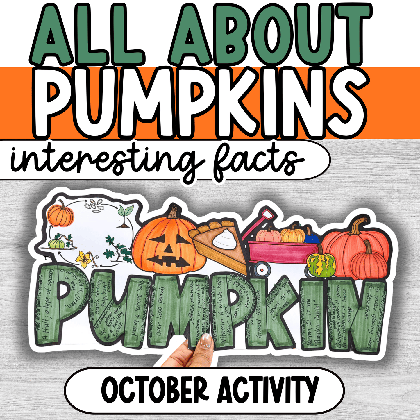Pumpkin WRDZ Craft