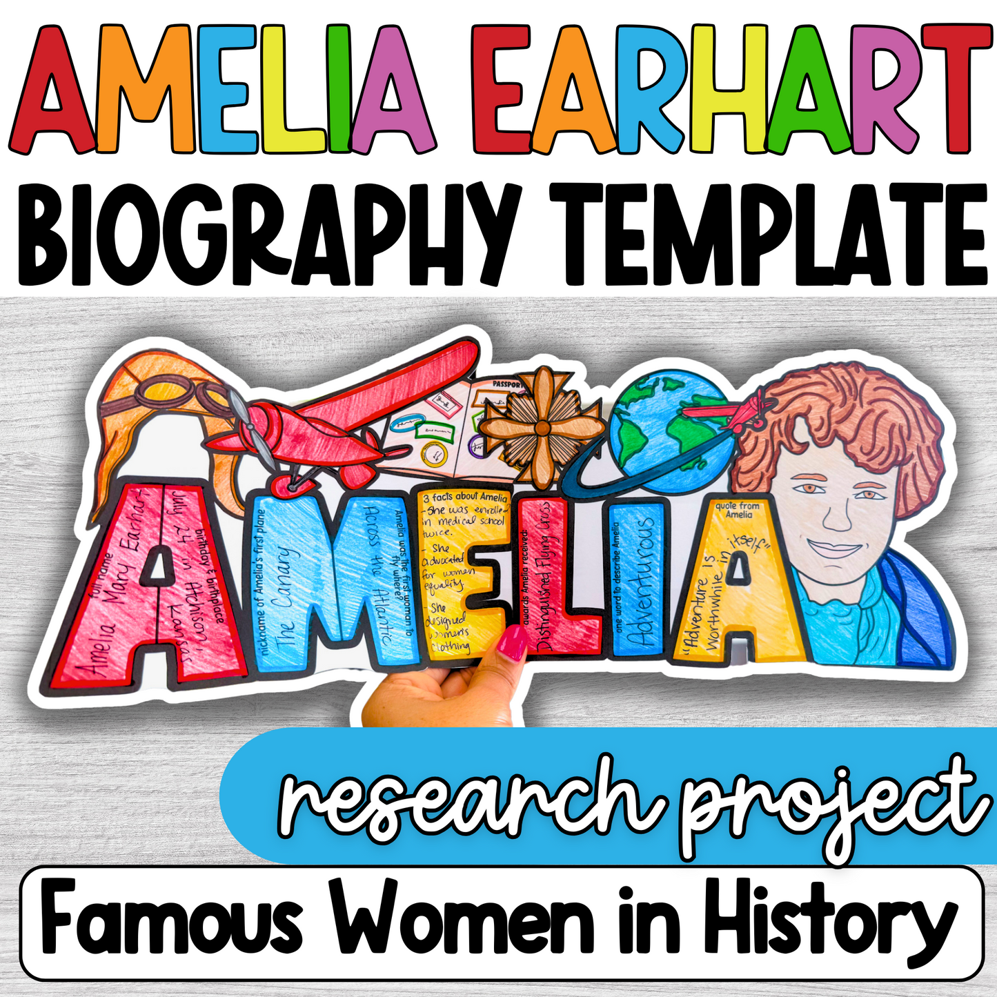 Amelia Earhart Biography Project