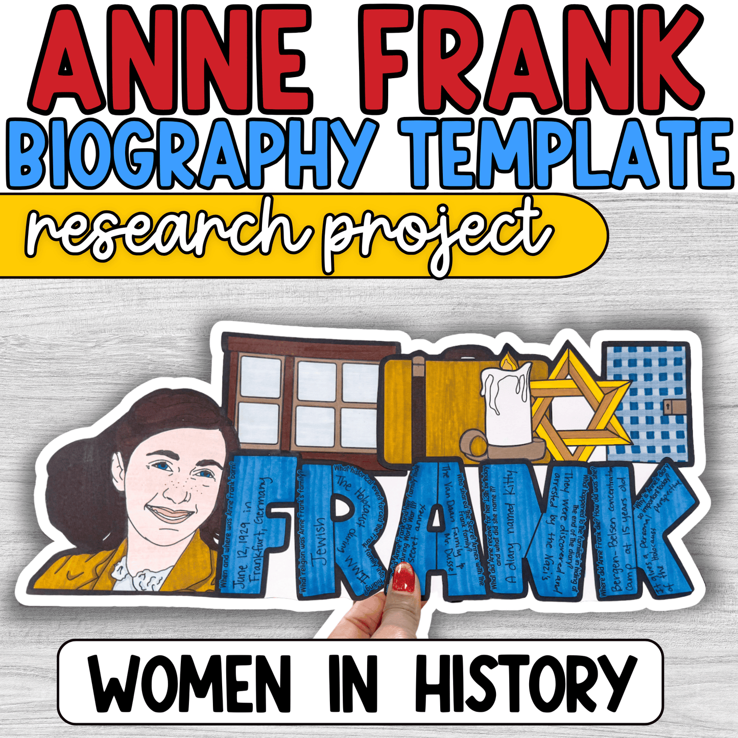 Anne Frank Biography Project