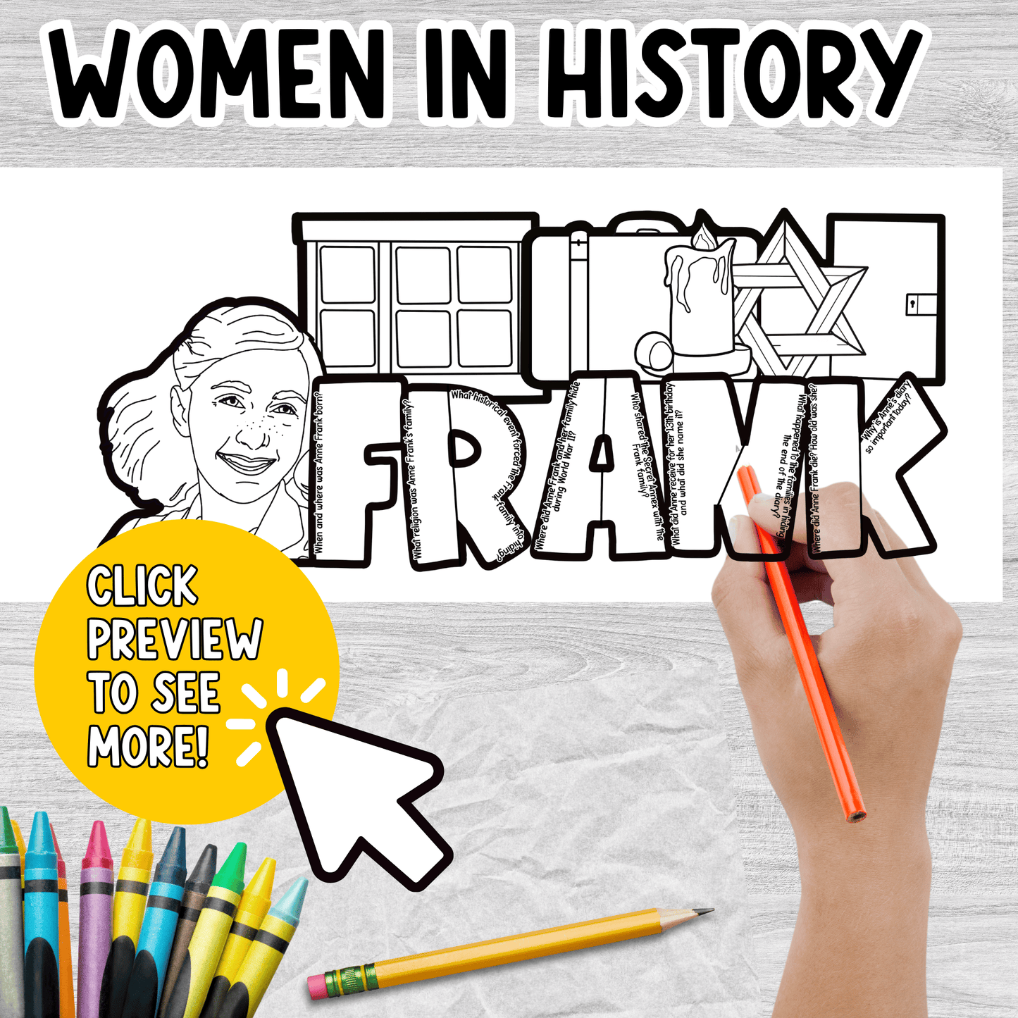 Anne Frank Biography Project
