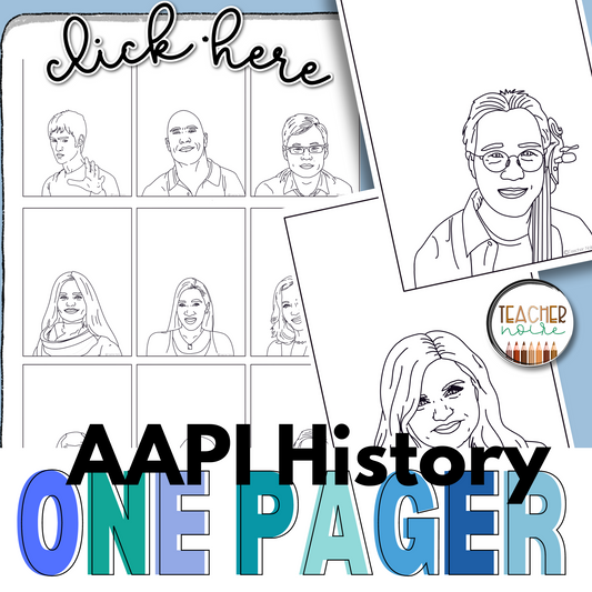 Asian and Pacific Islander Heritage One Pager