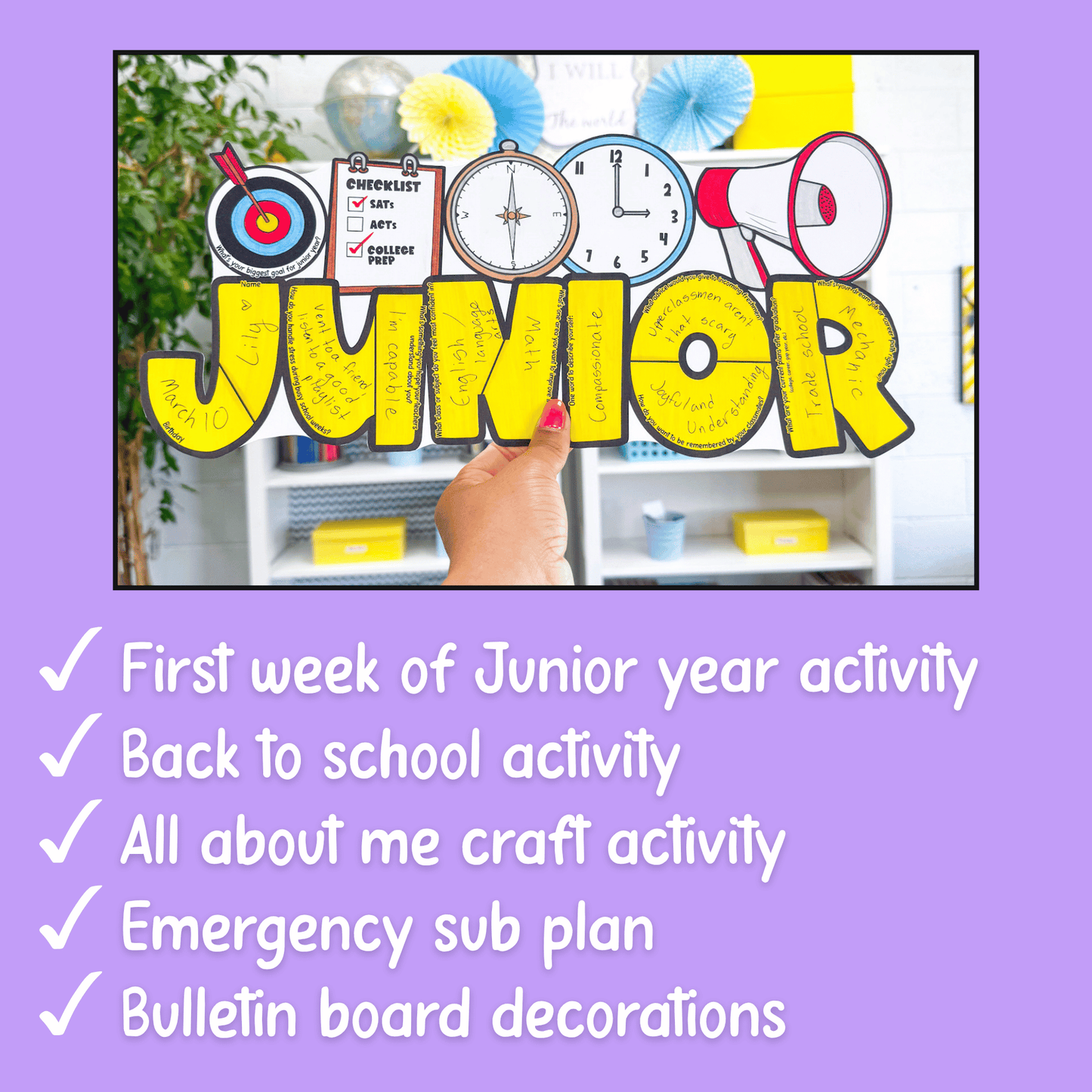 Junior All About Me Craft