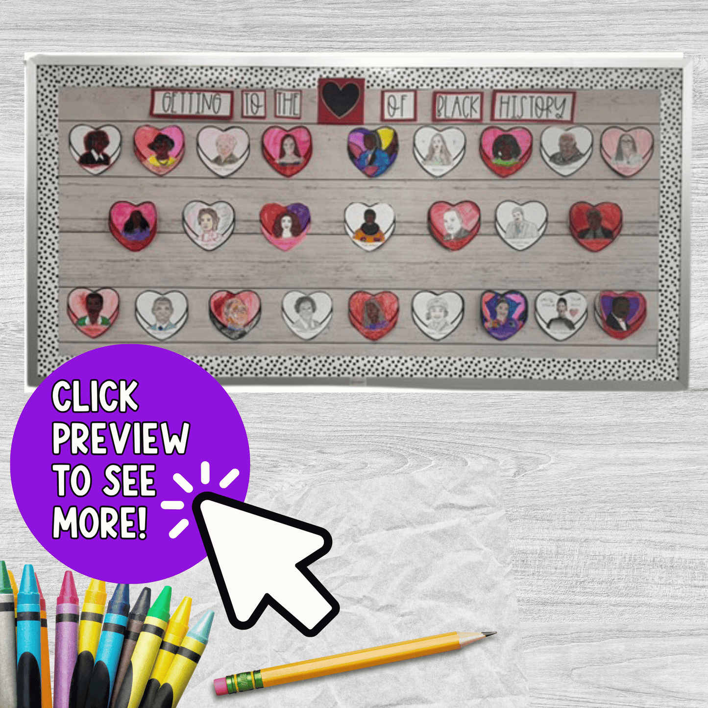 Black History Valentine's Day Coloring Pages