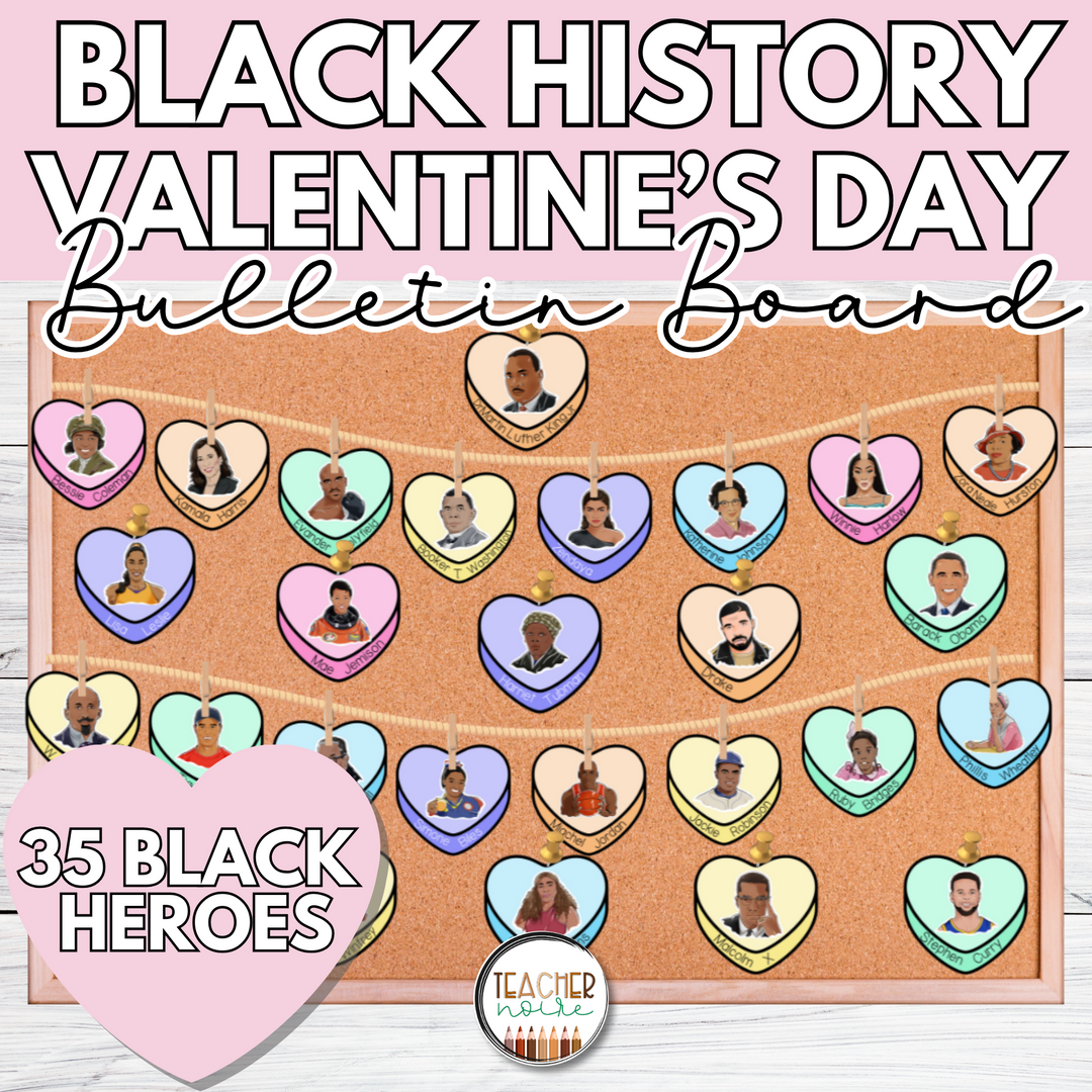 black history month and valentines day