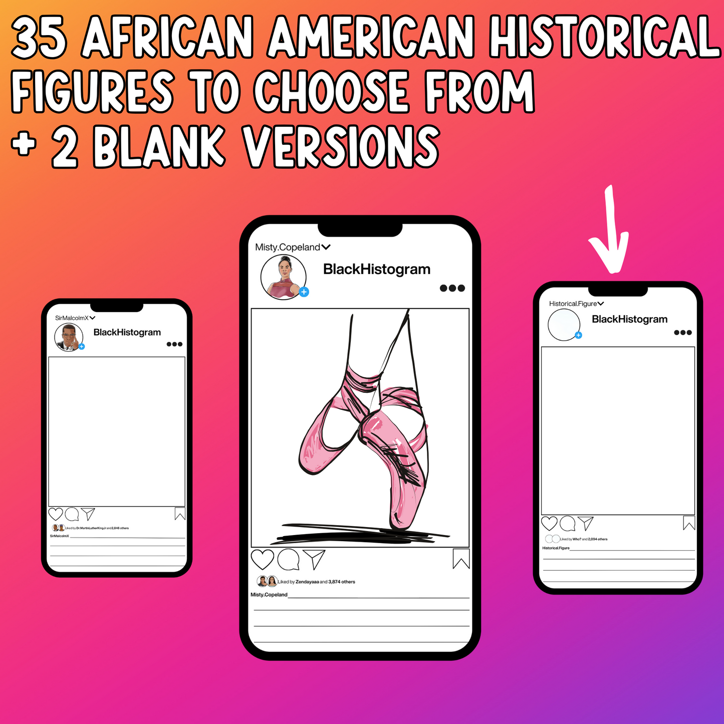 Black History Month Instagram Activity