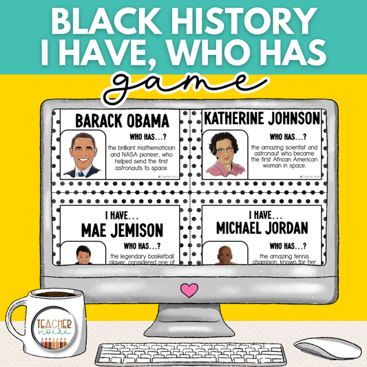 Black History Game- I Have, Who Has