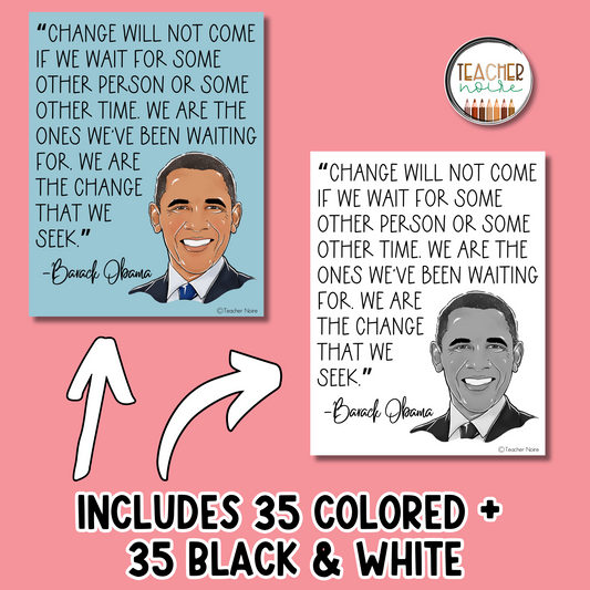 Black History Month Quotes Posters