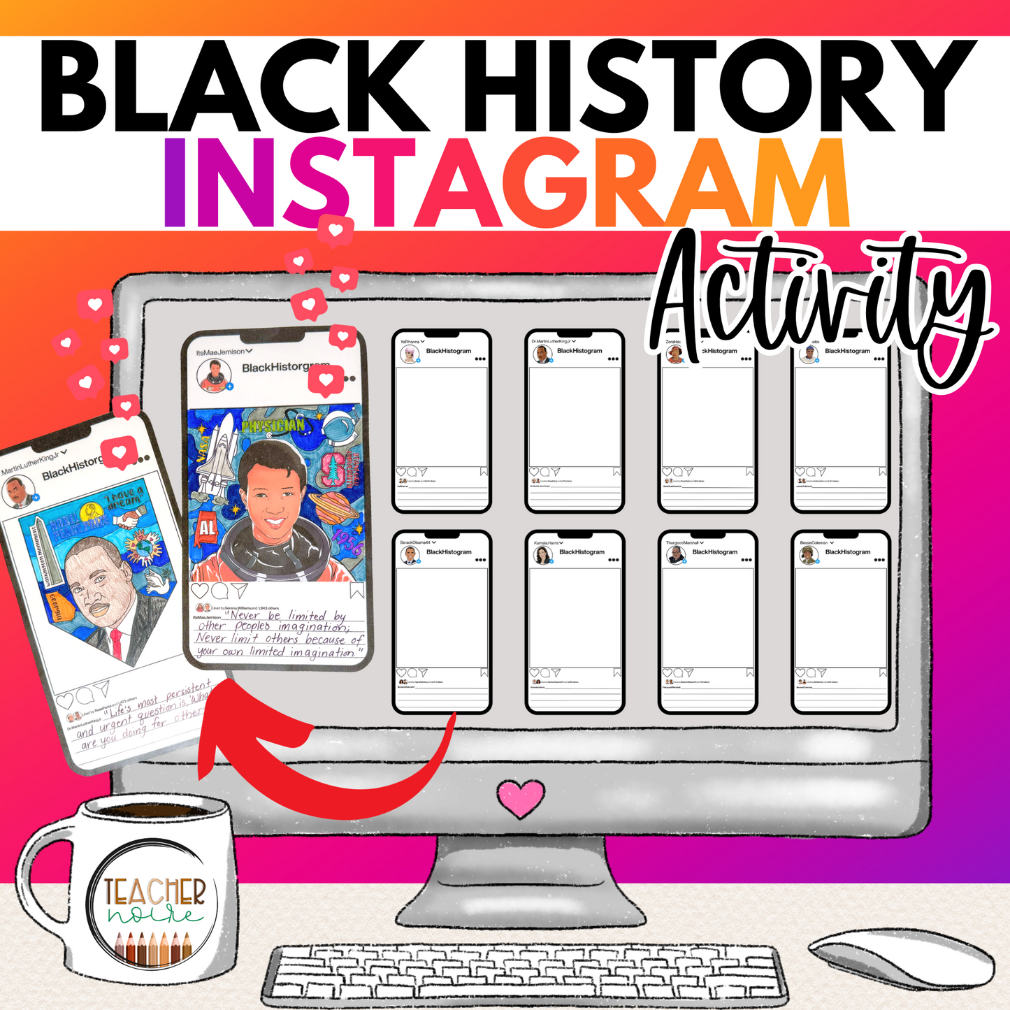 Black History Month Instagram Activity