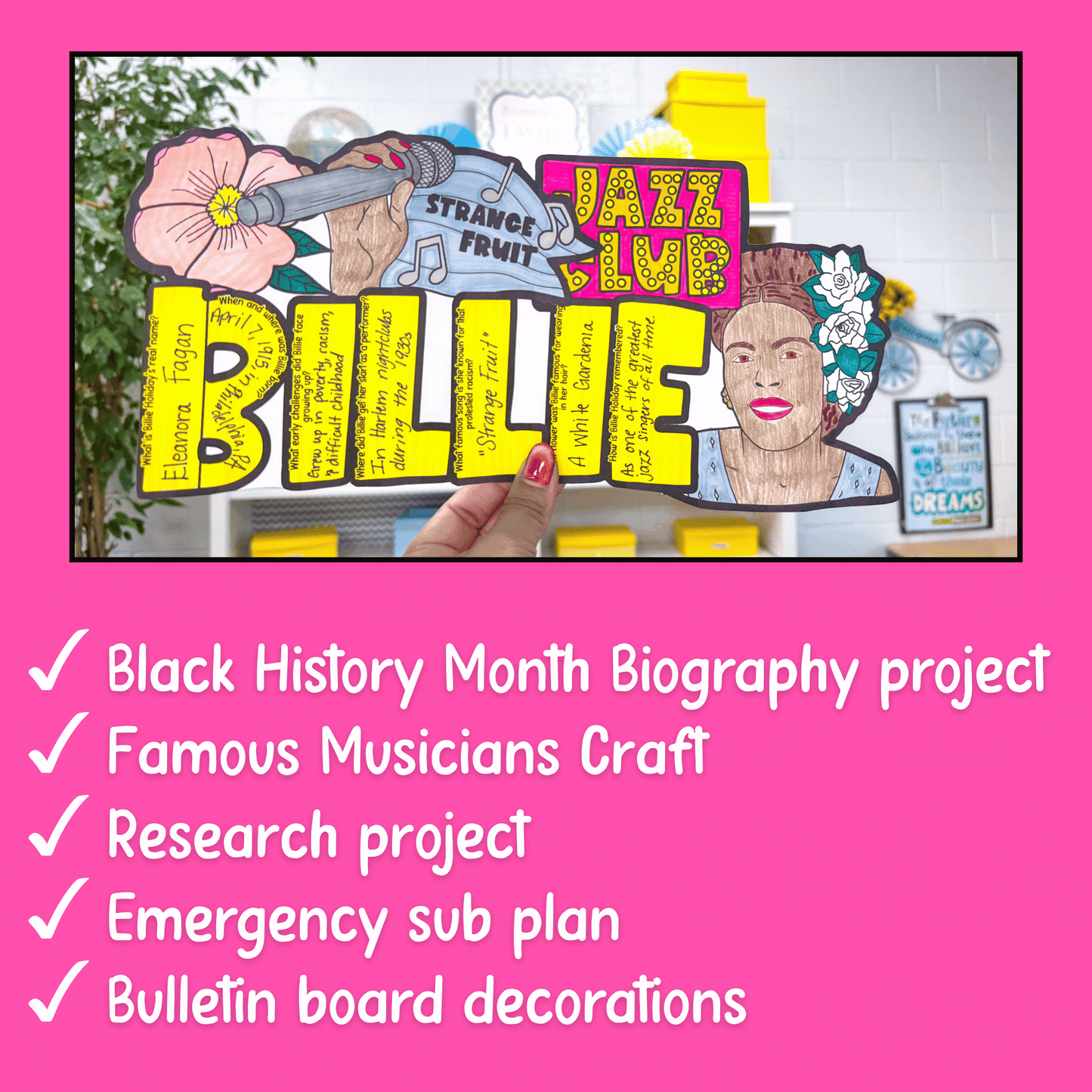 Billie Holiday Biography WRDZ Craft