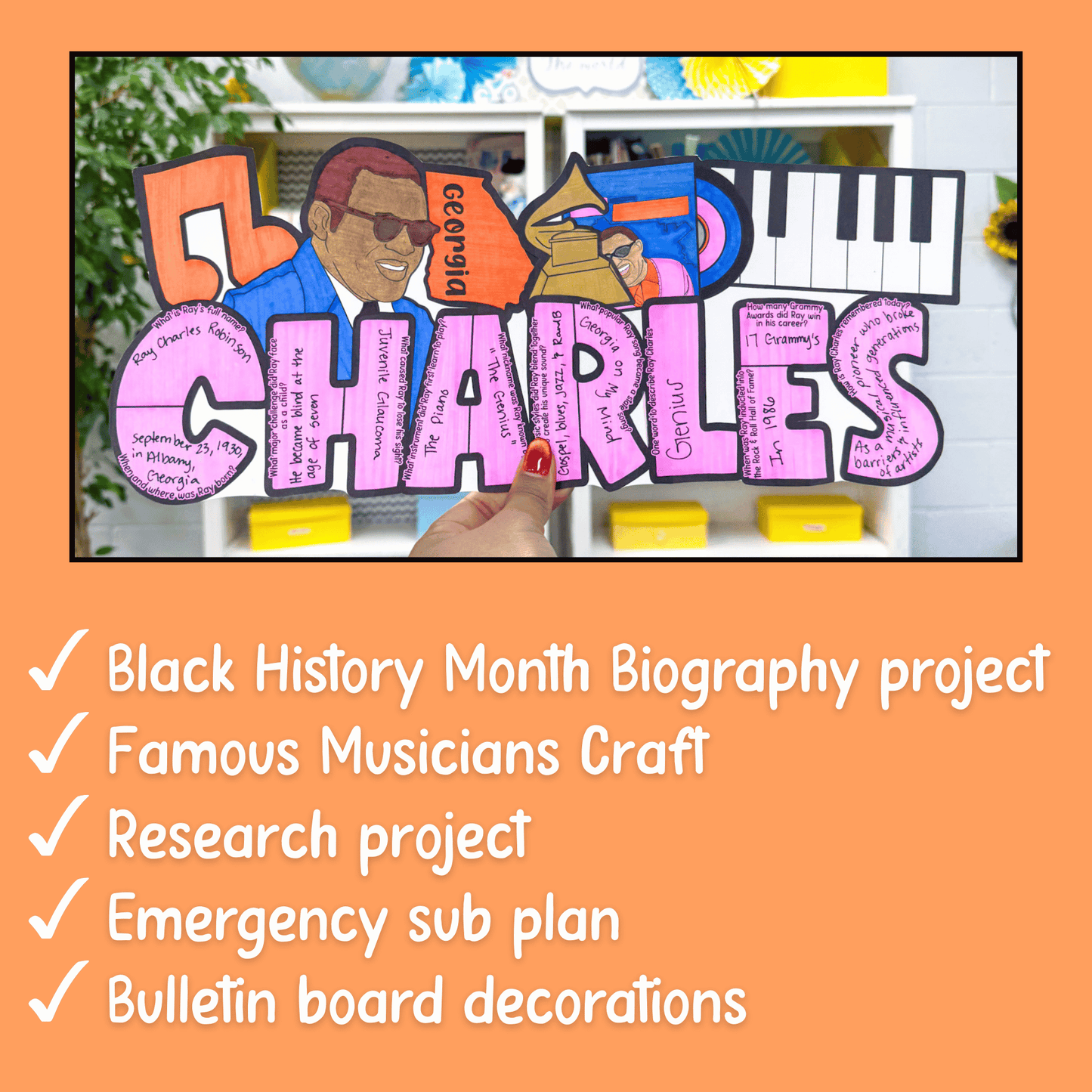 Ray Charles Biography WRDZ Project