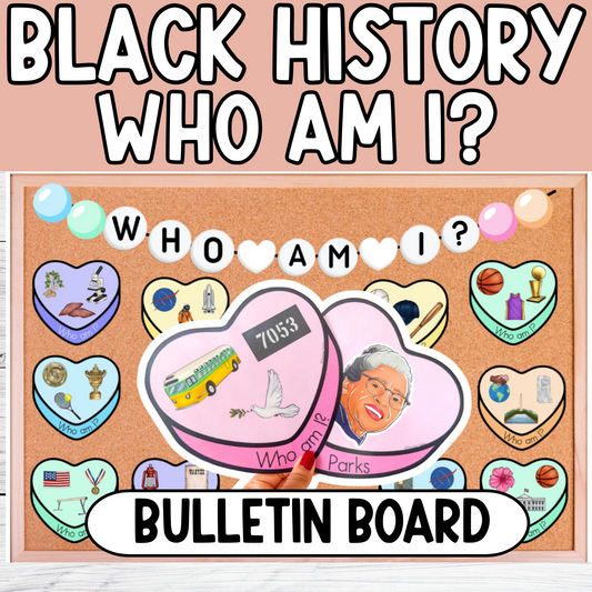 Black History Trivia Bulletin Board