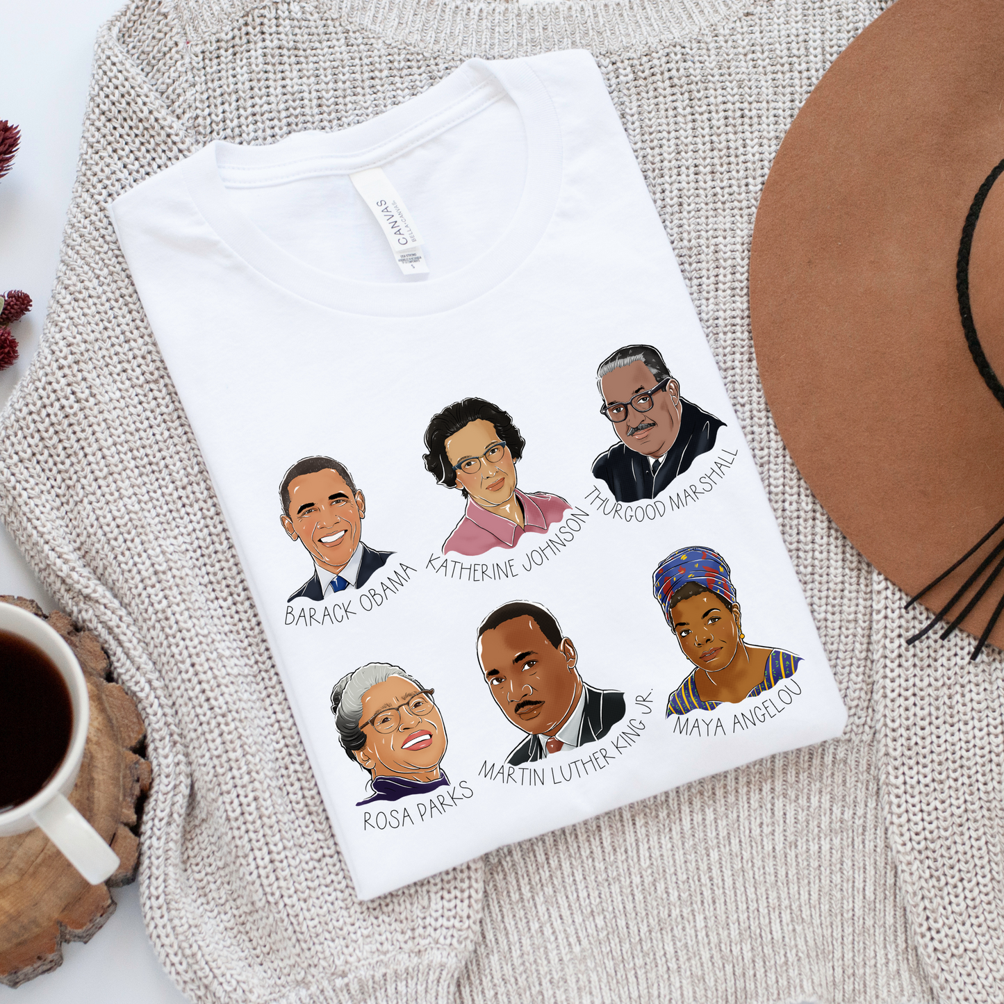 Black History Historical Figures Tshirt [LIMITED EDITION]