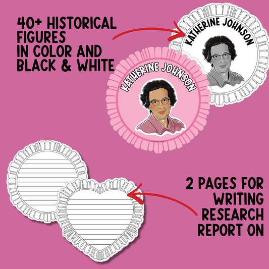 Black History Valentine Month Bulletin Board