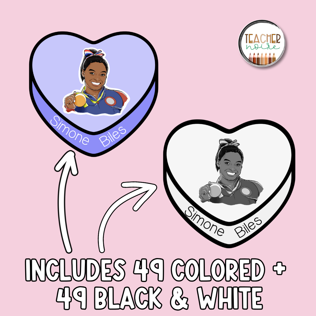 Black History Valentine's Day Bulletin Board Sweethearts Posters