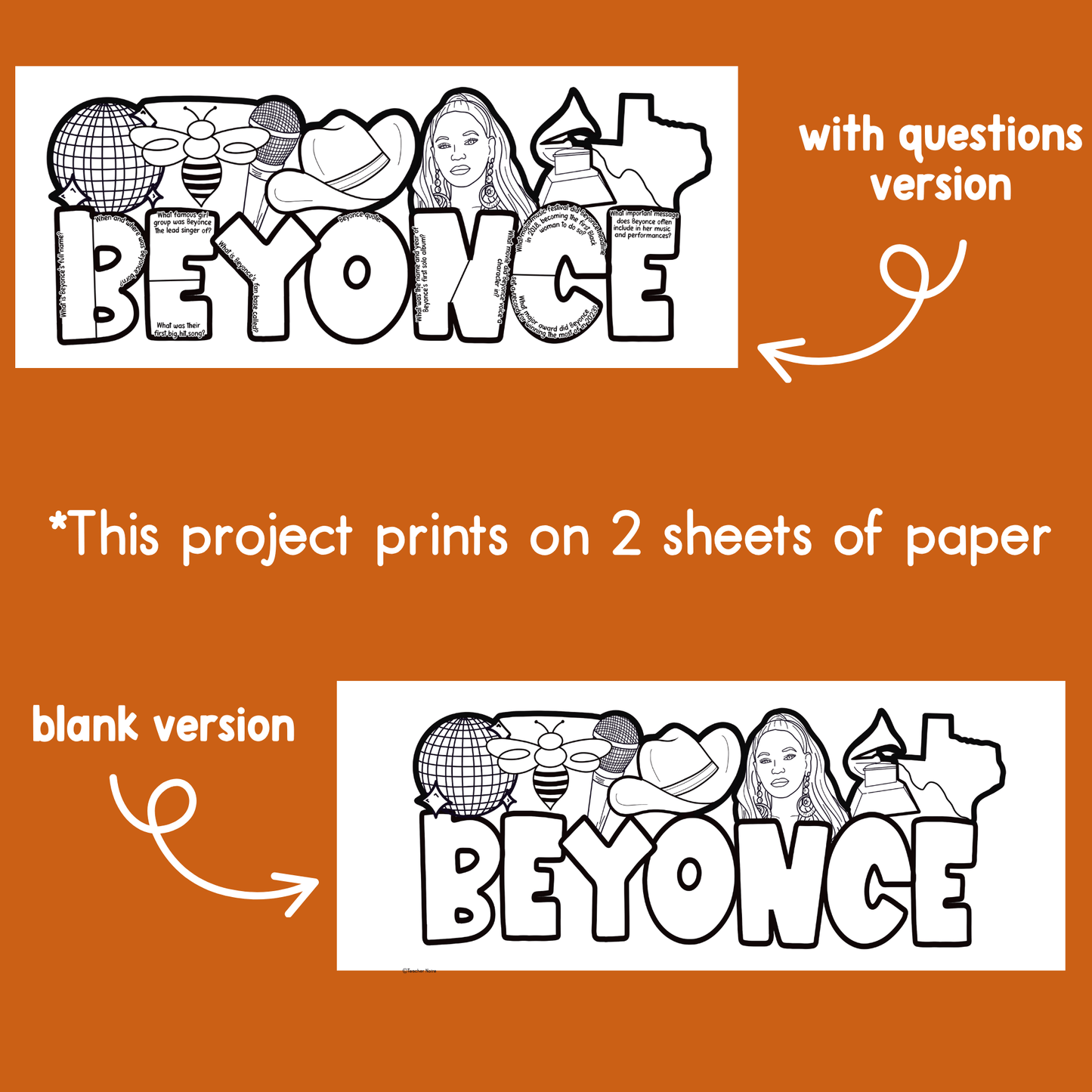 Beyoncé Biography Project – Teacher Noire