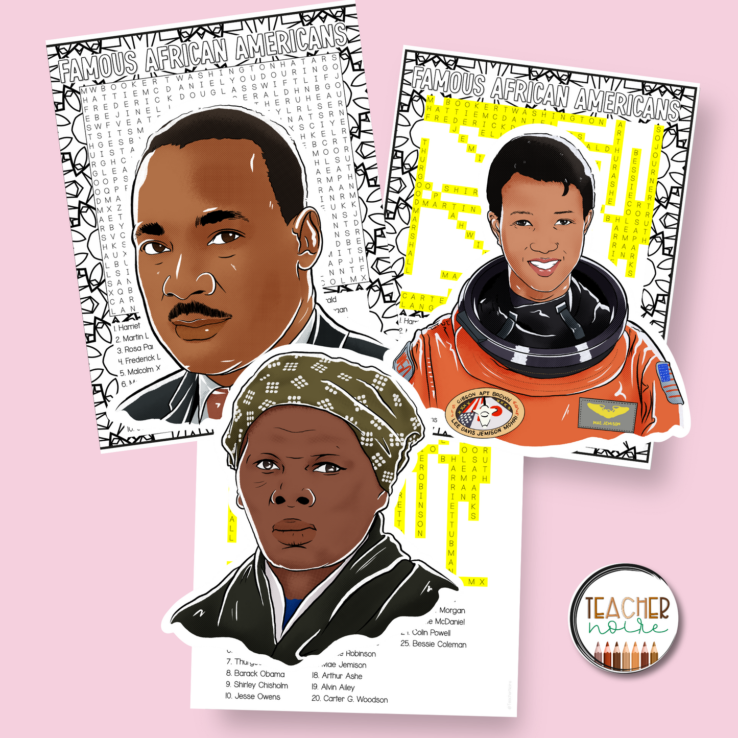Black History Month Word Search Puzzle