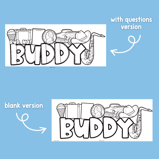 Bud, Not Buddy Novel Study