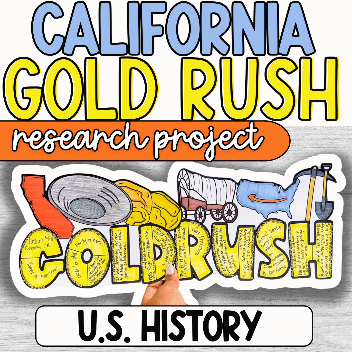 California Gold Rush WRDZ Craft