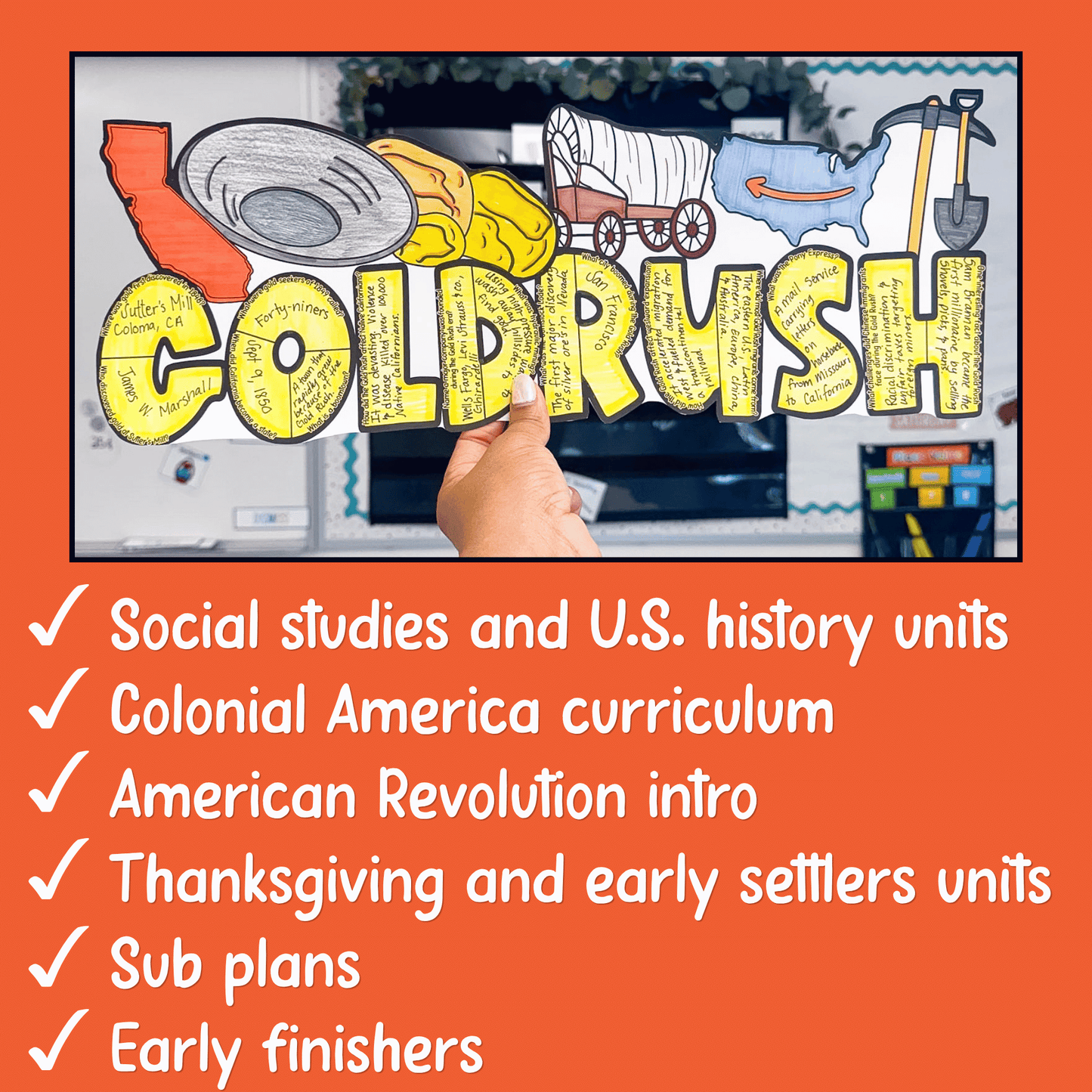 California Gold Rush WRDZ Craft