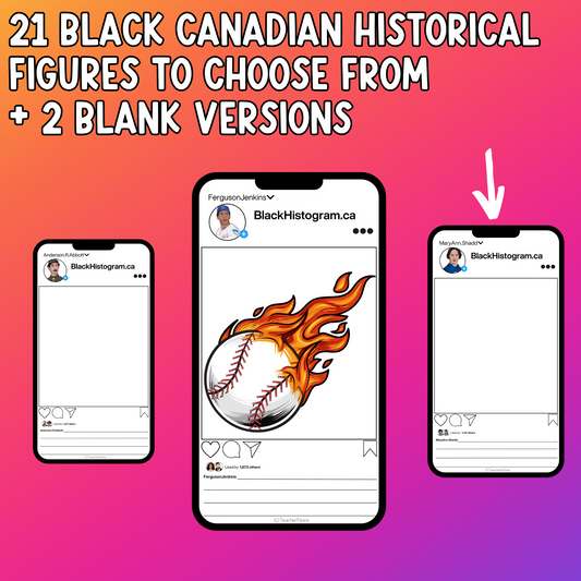 Canadian Black History Instagram Project
