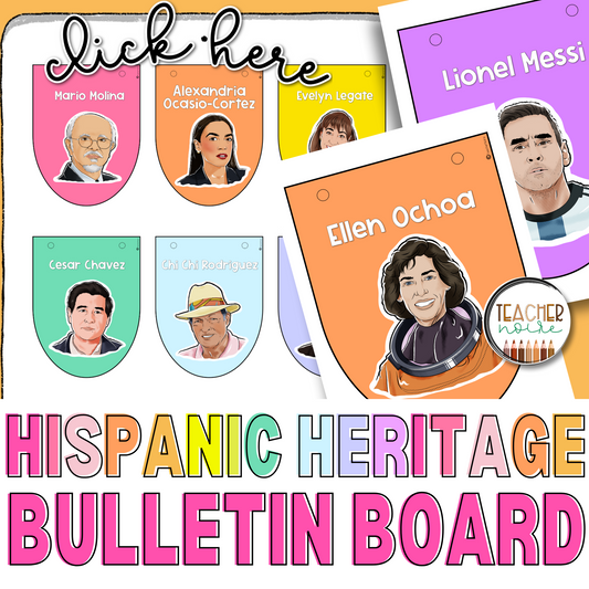 Hispanic Heritage Month Bulletin Board