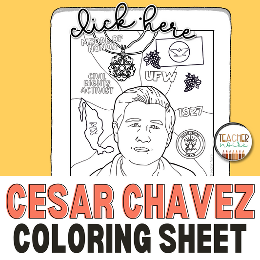 Cesar Chavez Coloring Page