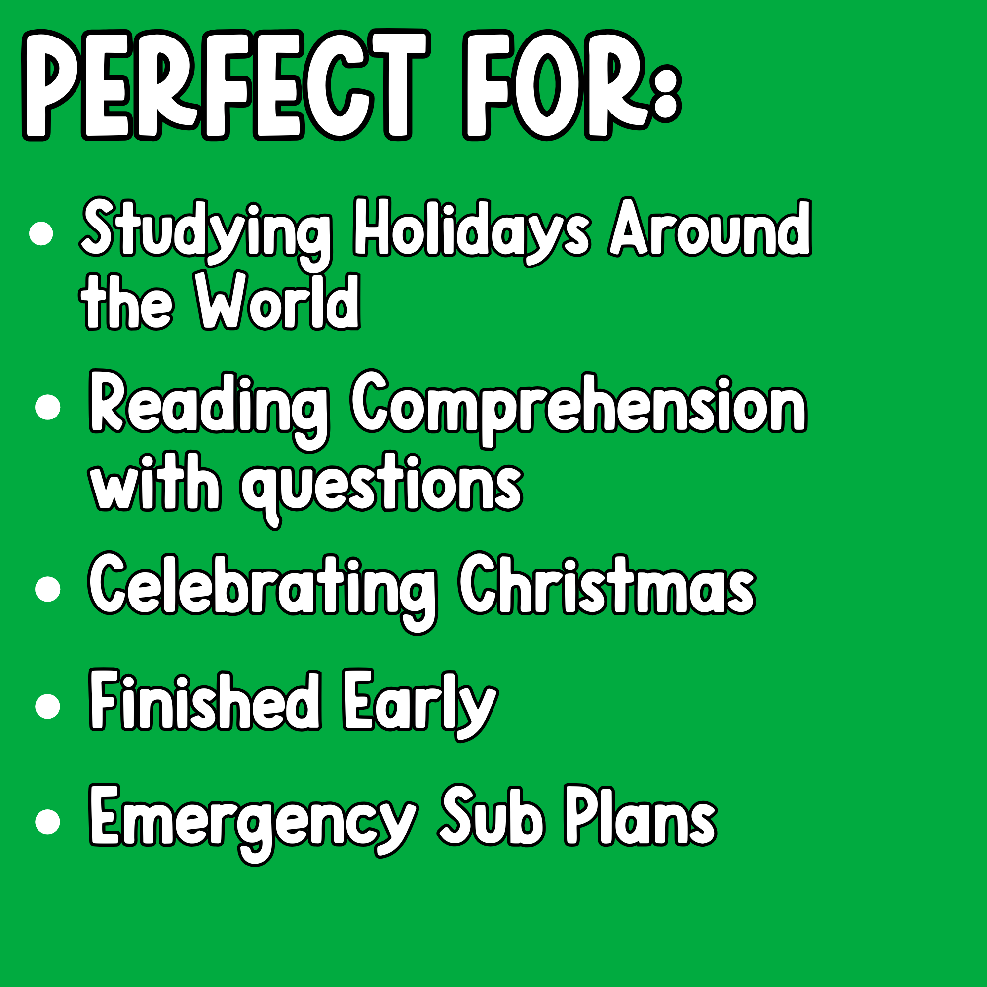 Christmas Reading Comprehension Passage