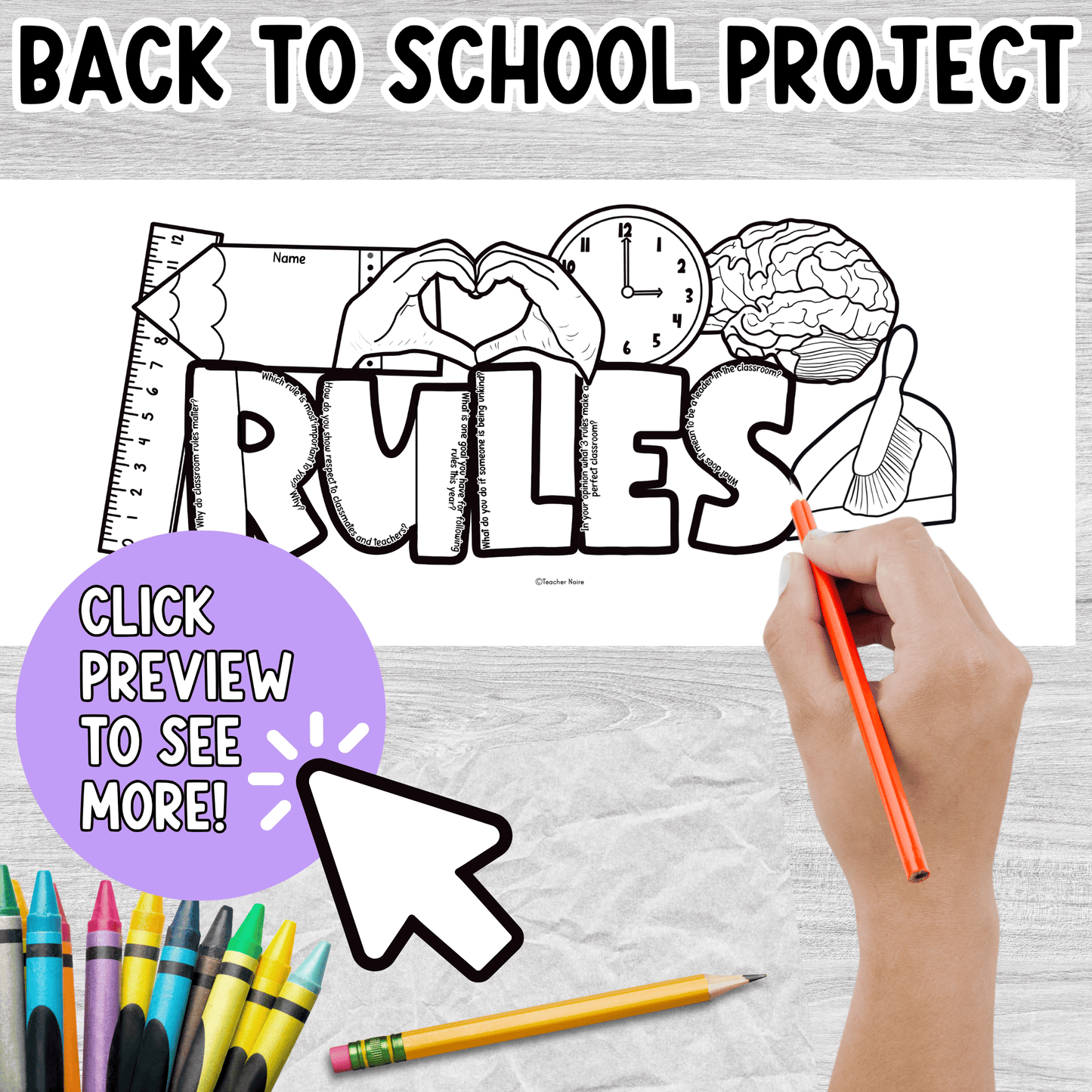 Classroom Rules Activity