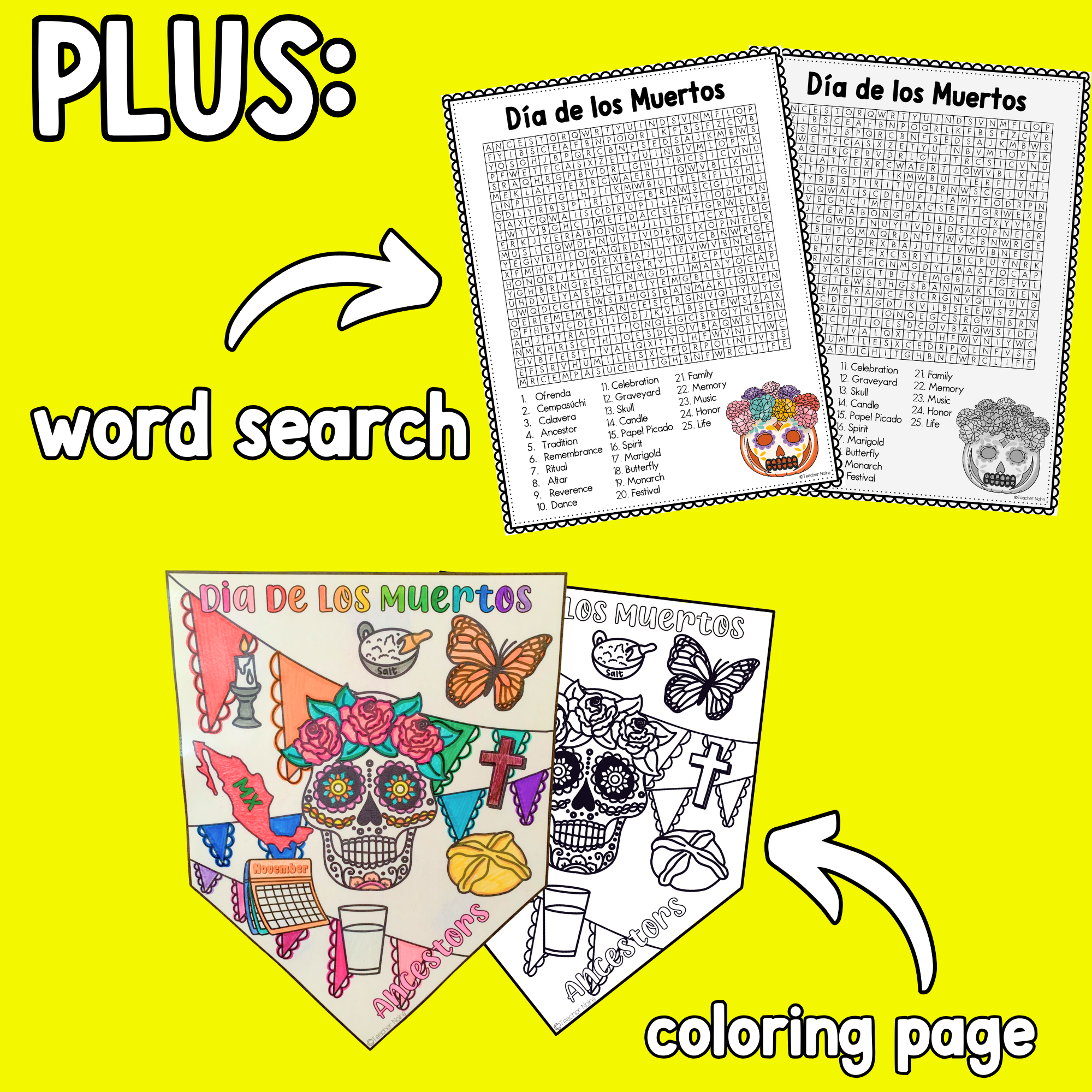 Dia de los Muertos (Day of the Dead) Reading Passage – Teacher Noire