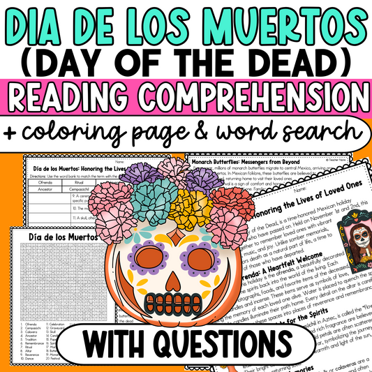 Dia de los Muertos (Day of the Dead) Reading Passage
