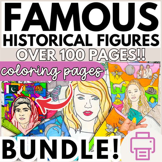 Famous Historical People Coloring Pages