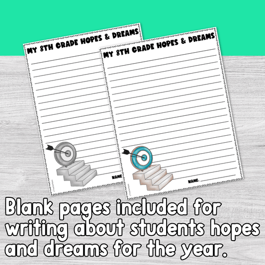 All About Me 8th Grade