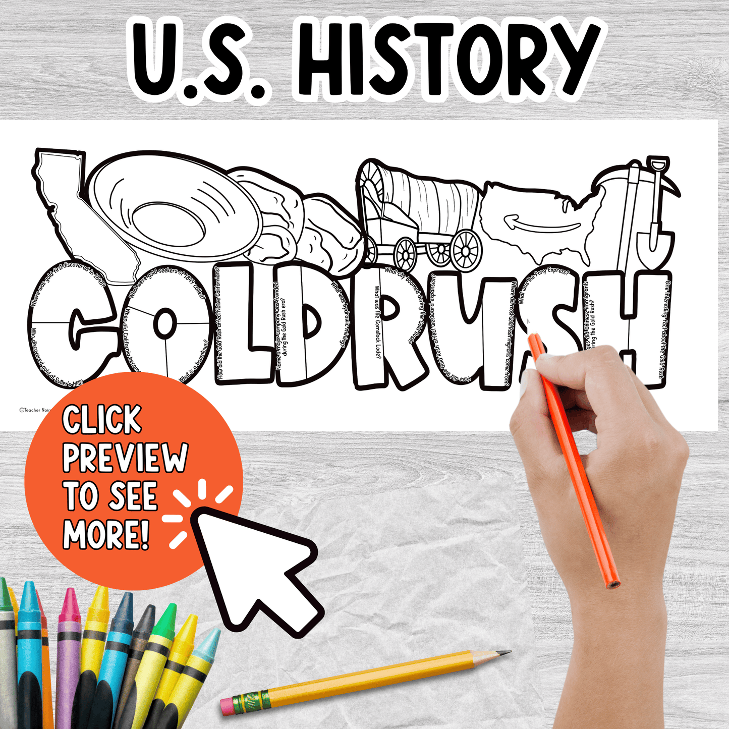 California Gold Rush WRDZ Craft