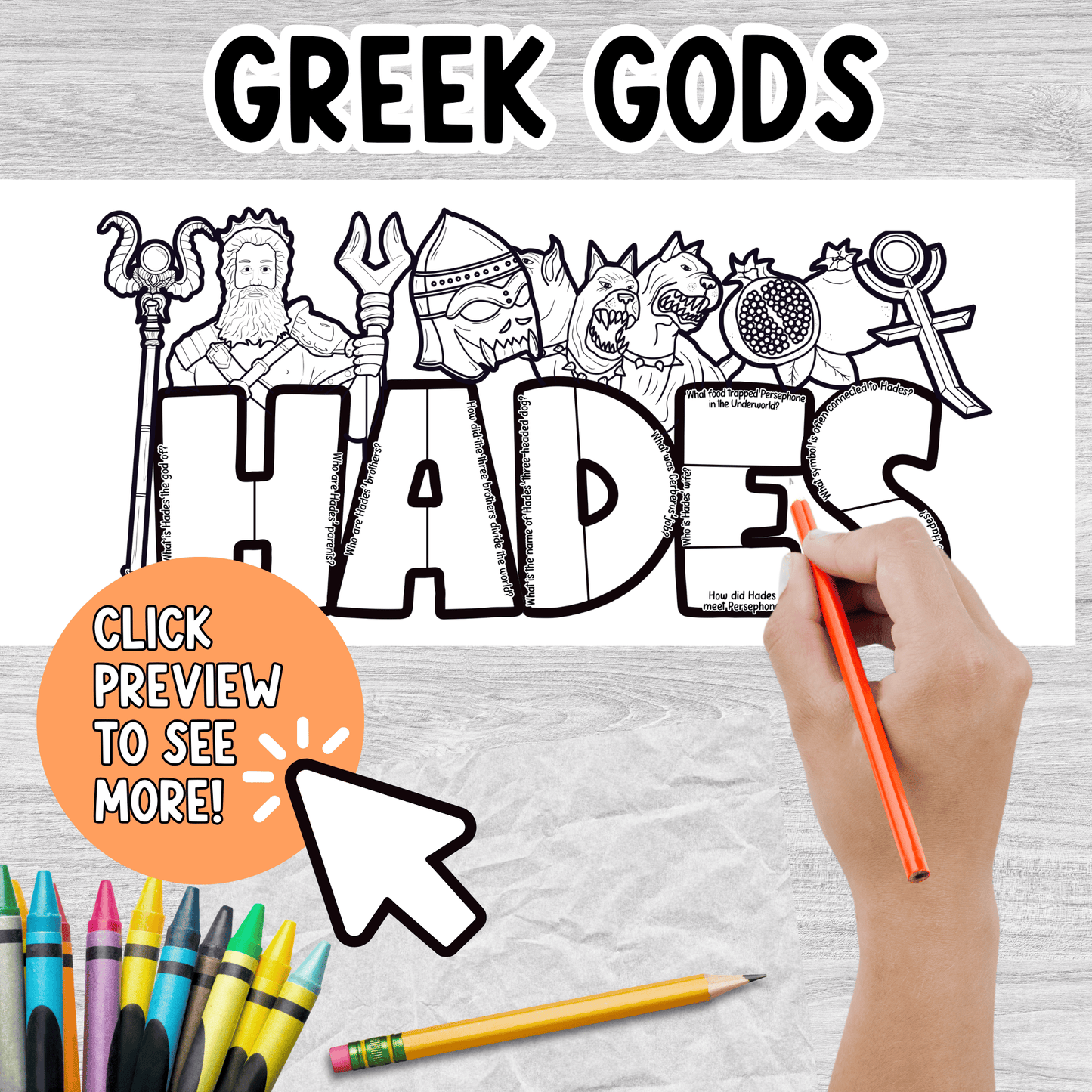 Greek God Project Hades