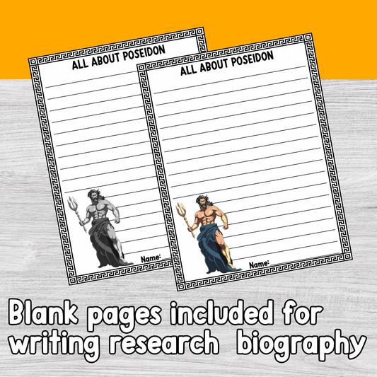 Greek God Poseidon Project