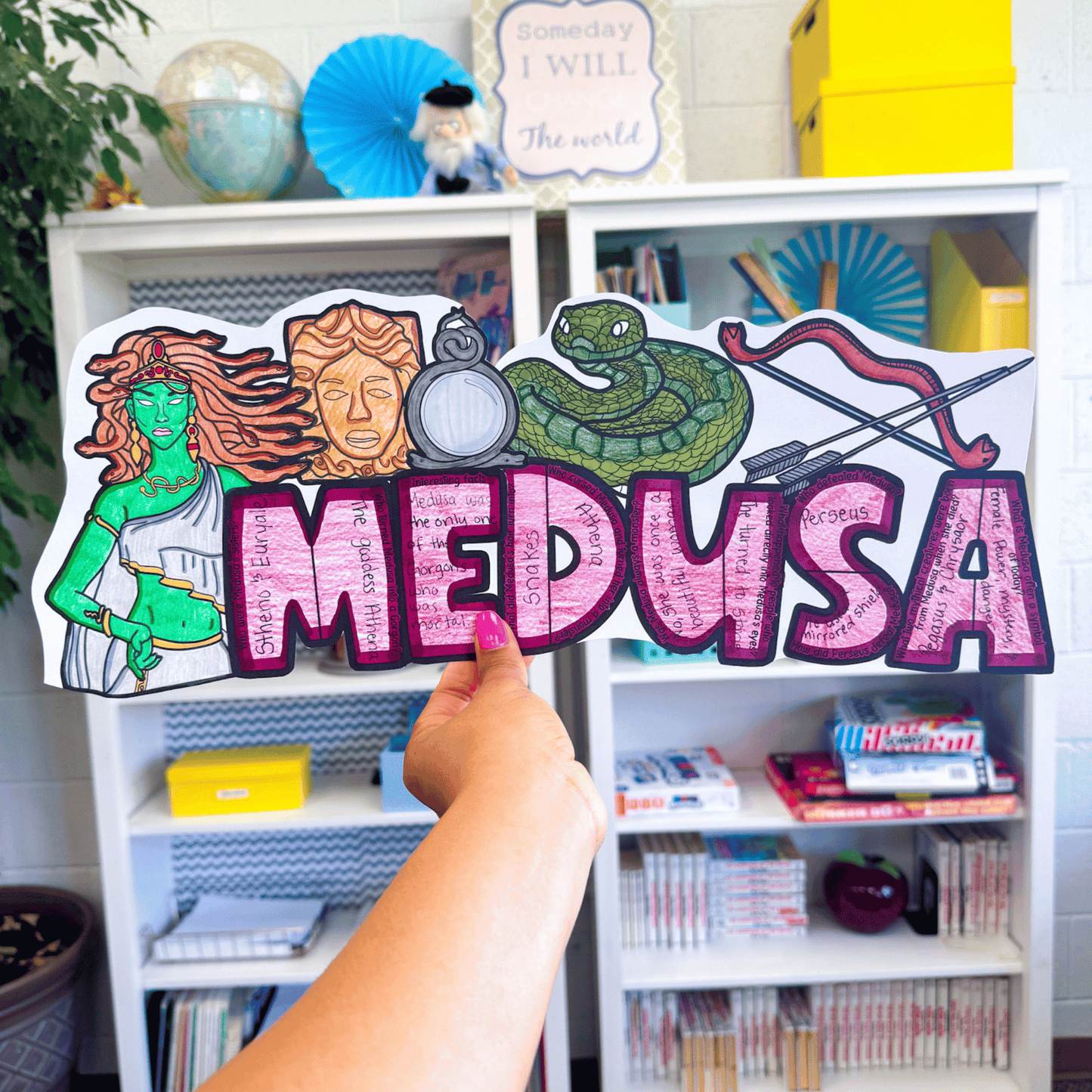 Medusa Task Greek Goddess Medusa Project – Teacher Noire