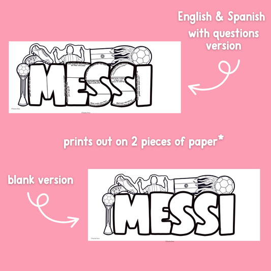 Famous Athletes Lionel Messi Project