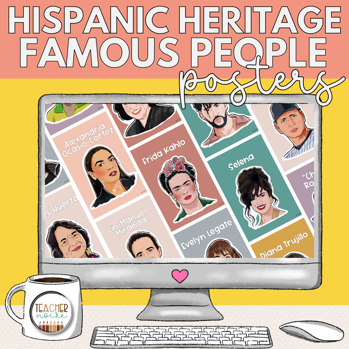 Hispanic Heritage Month Decoration Posters- Boho