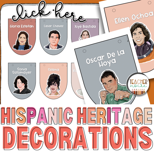 Hispanic Heritage Month Decor- Boho