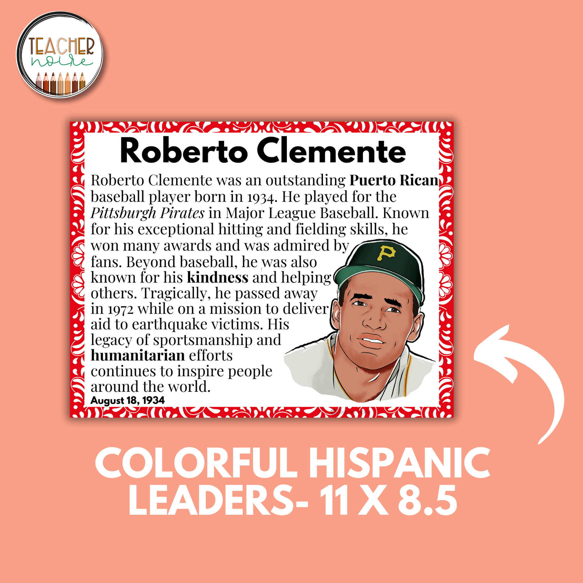 Hispanic Heritage Bulletin Board Biographies Posters