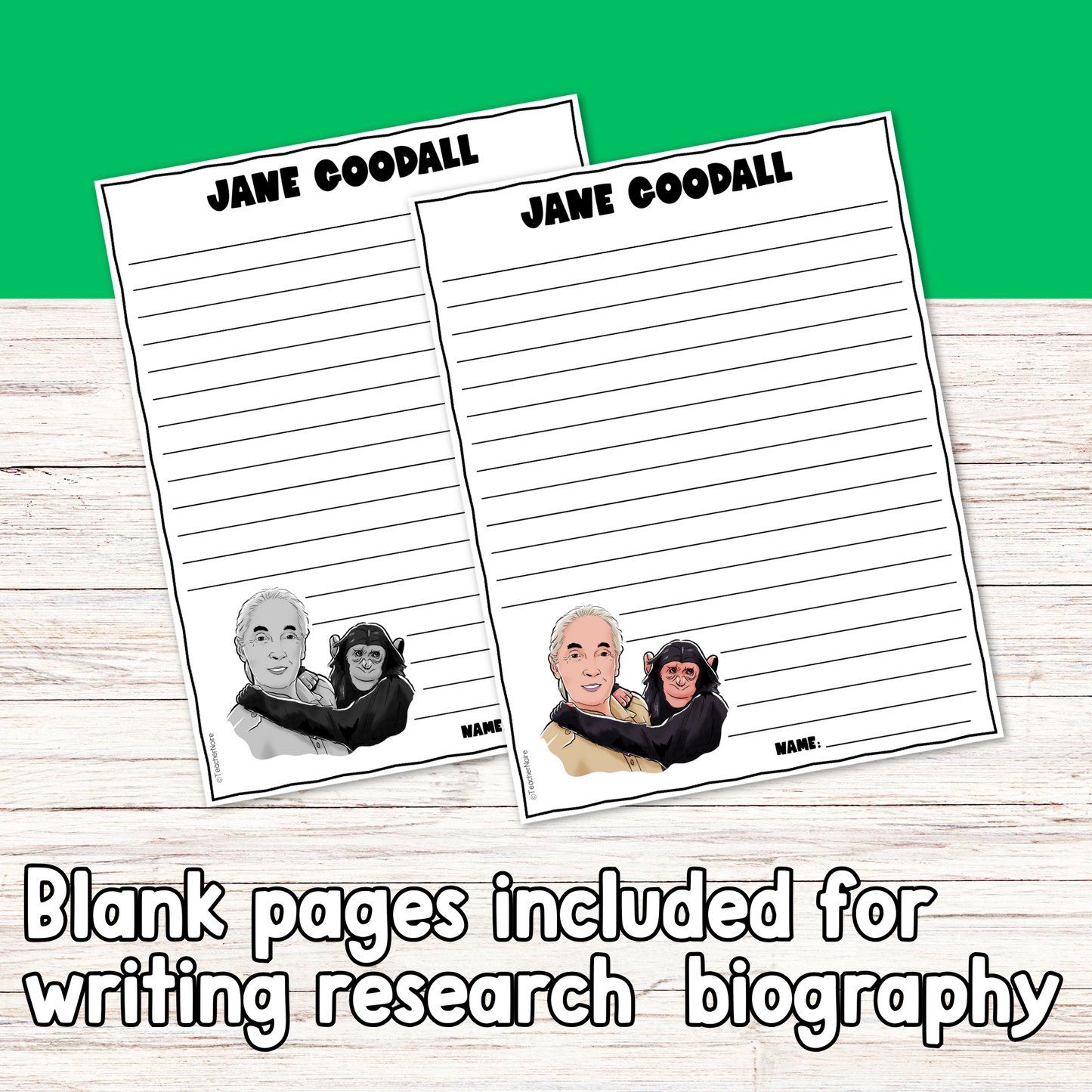 Jane Goodall Biography Project