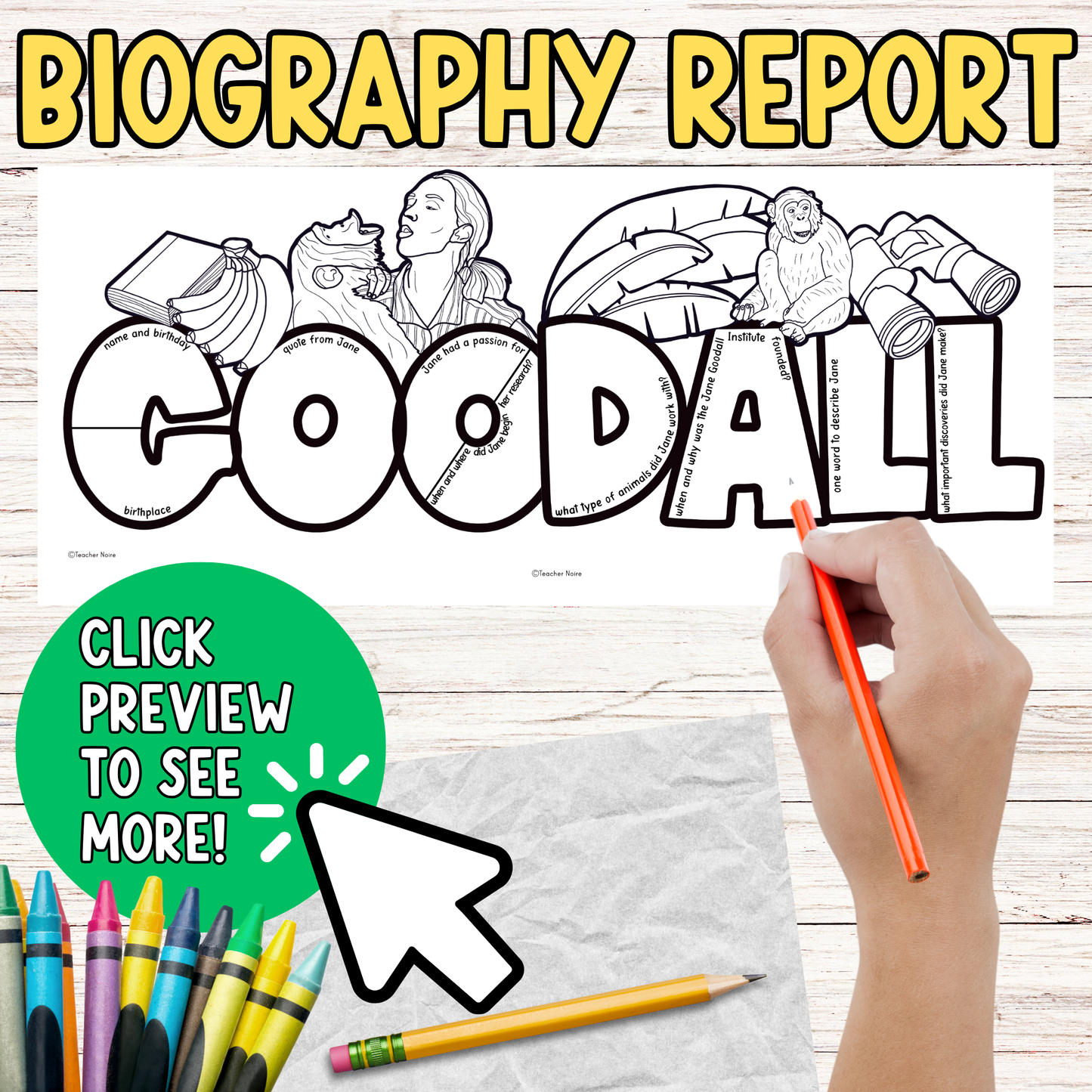 Jane Goodall Biography Project