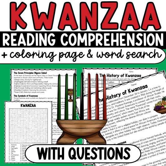 Kwanzaa Reading Comprehension Passage